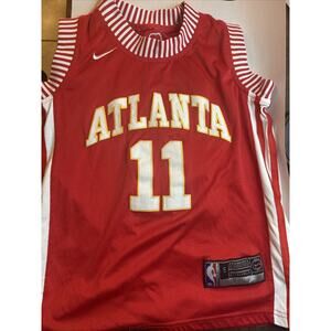 Nike Authentic Trae Young #11 Atlanta Hawks Jersey S Red Hardwood‎ Classics NBA